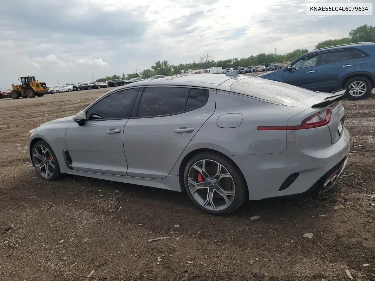 2020 Kia Stinger Gt2 VIN: KNAE55LC4L6079634 Lot: 50203125