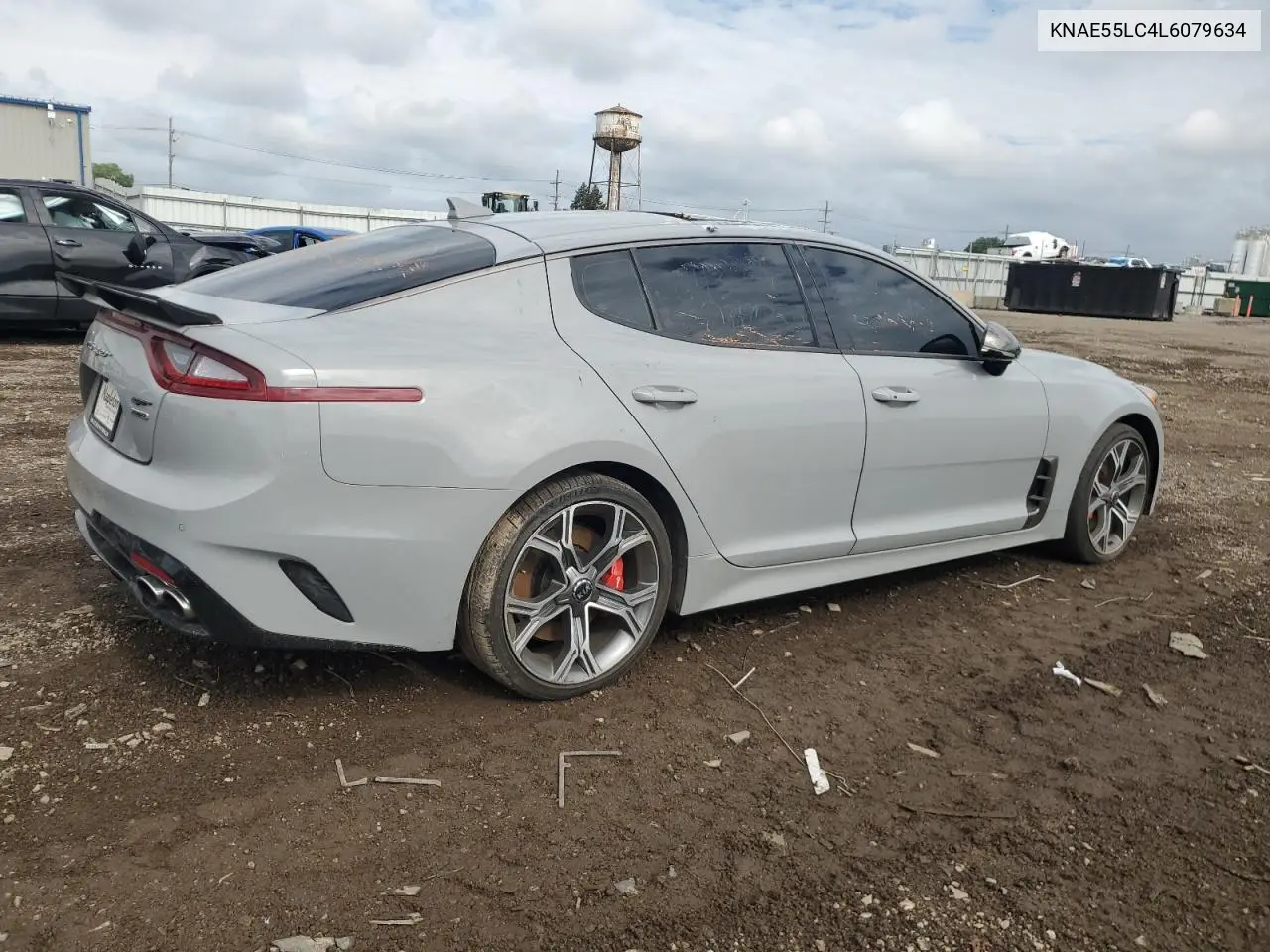 2020 Kia Stinger Gt2 VIN: KNAE55LC4L6079634 Lot: 50203125