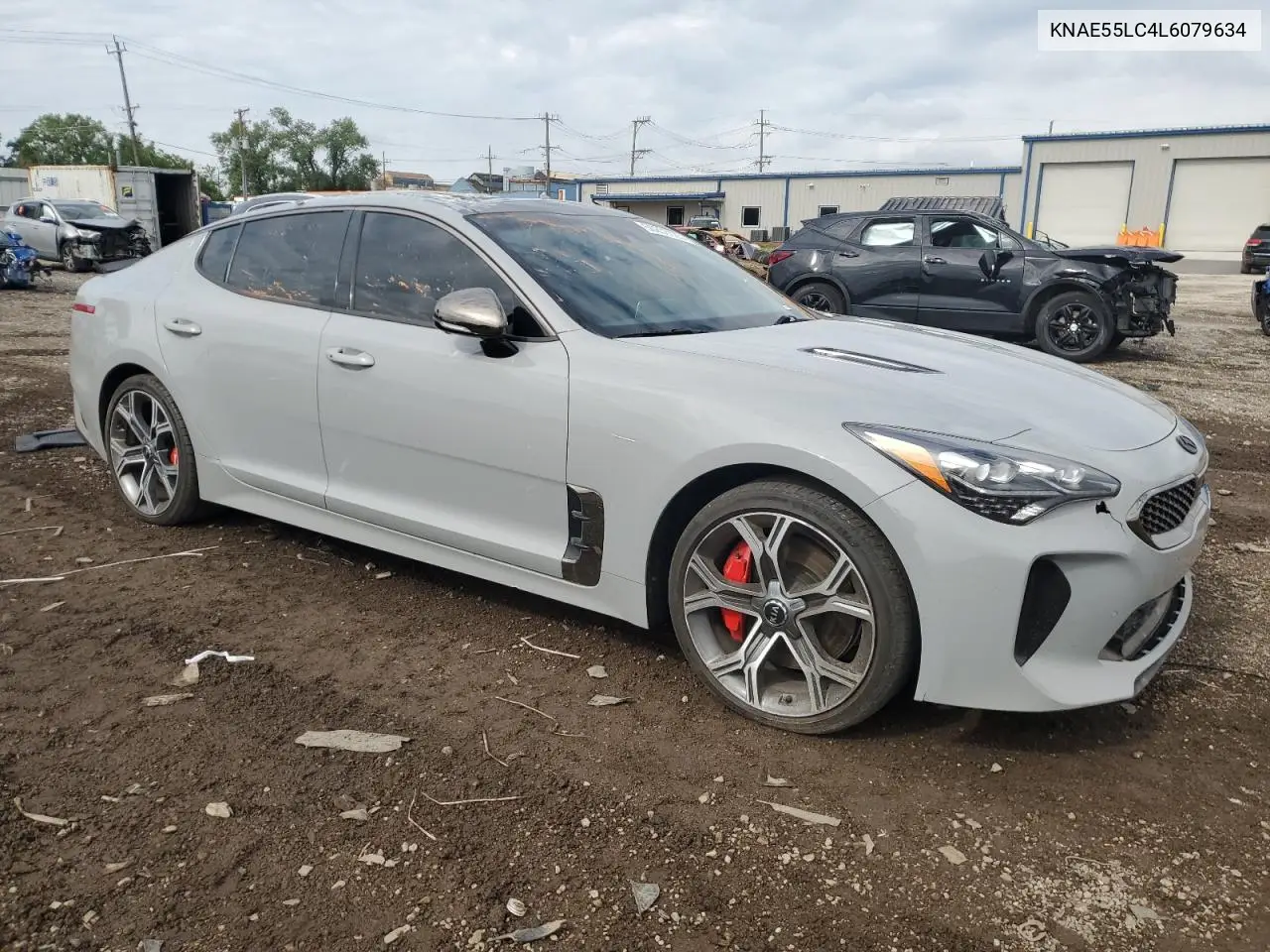 2020 Kia Stinger Gt2 VIN: KNAE55LC4L6079634 Lot: 50203125