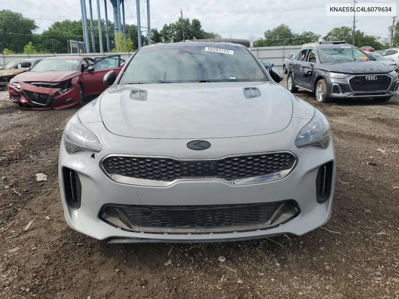 2020 Kia Stinger Gt2 VIN: KNAE55LC4L6079634 Lot: 50203125