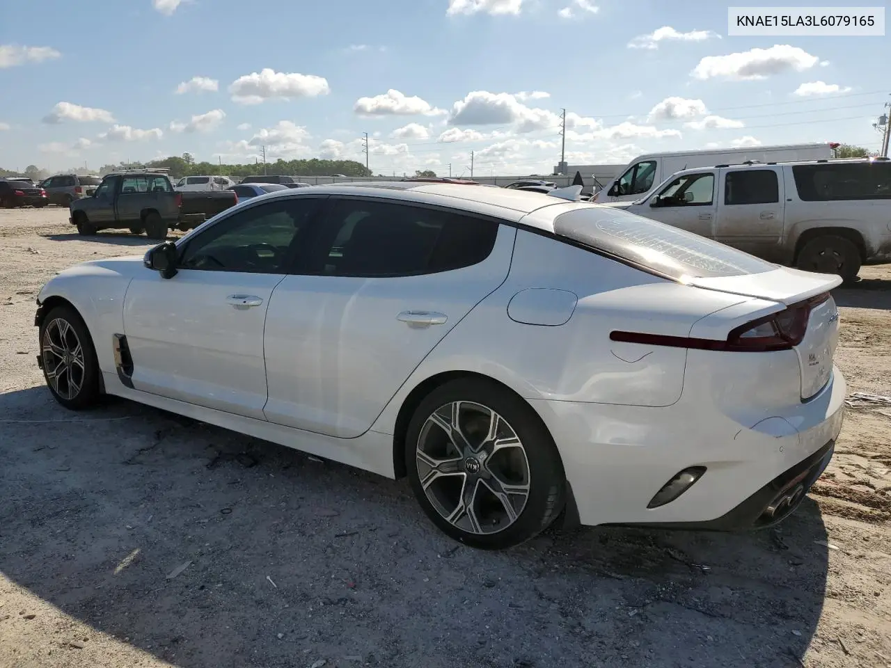 2020 Kia Stinger VIN: KNAE15LA3L6079165 Lot: 55282945