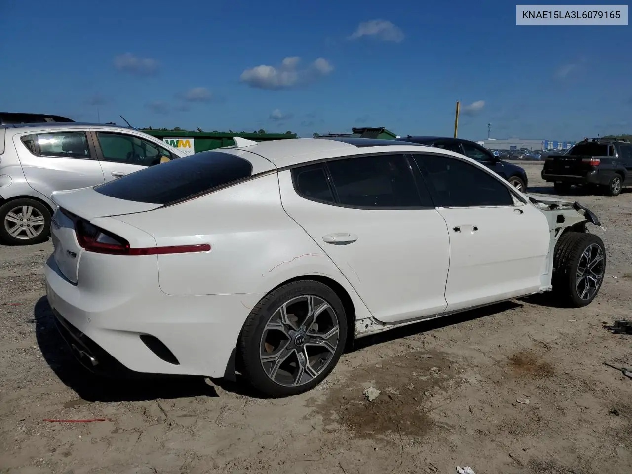 2020 Kia Stinger VIN: KNAE15LA3L6079165 Lot: 55282945