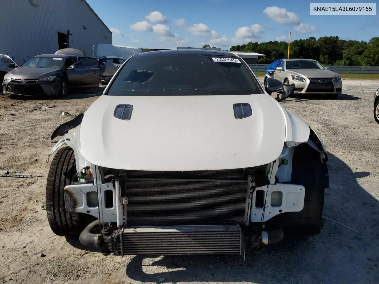 2020 Kia Stinger VIN: KNAE15LA3L6079165 Lot: 55282945