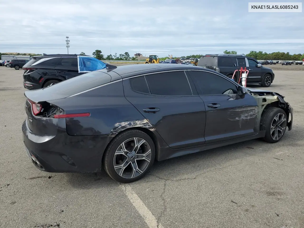 2020 Kia Stinger VIN: KNAE15LA5L6085243 Lot: 62494815