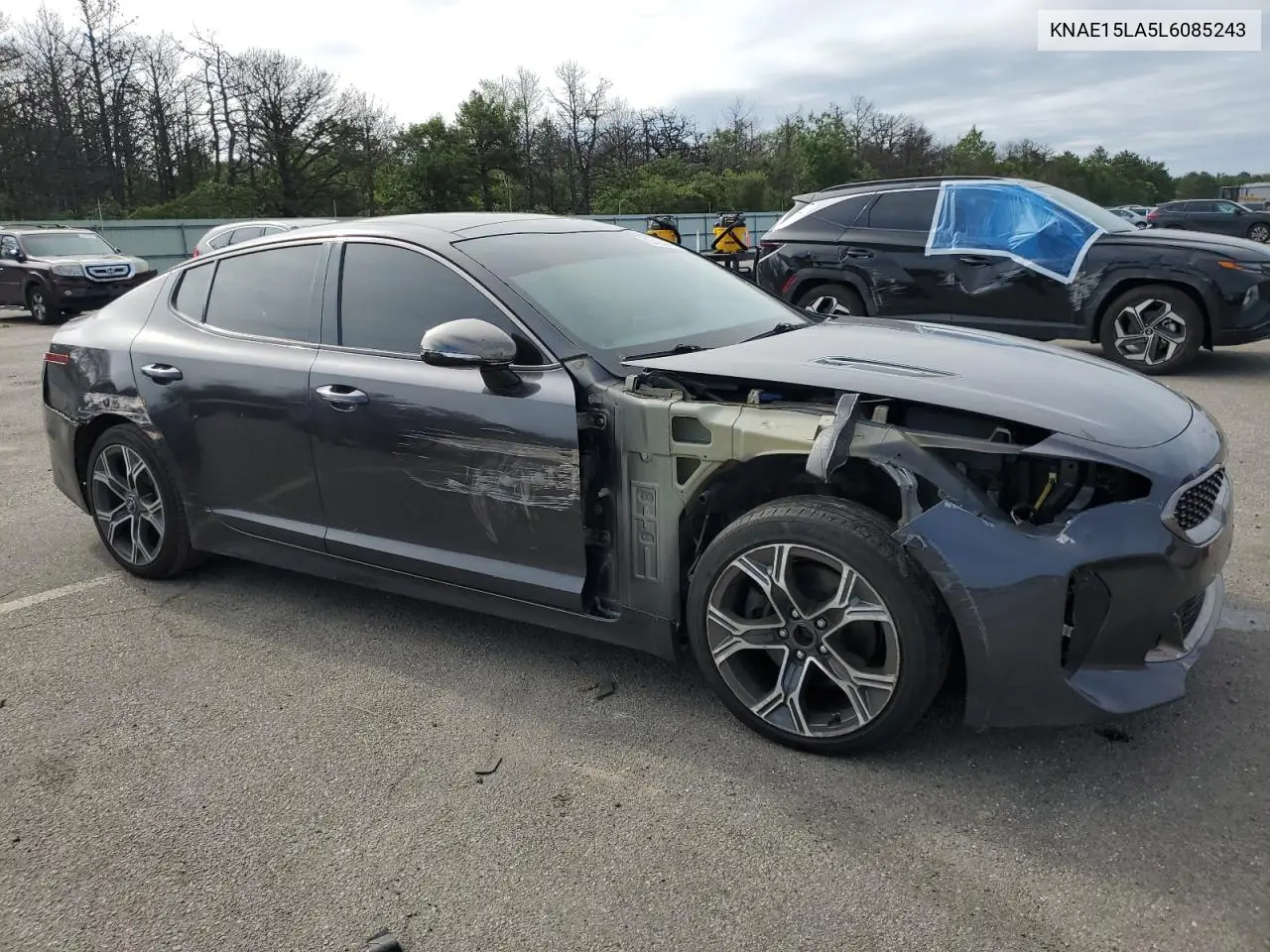 2020 Kia Stinger VIN: KNAE15LA5L6085243 Lot: 62494815