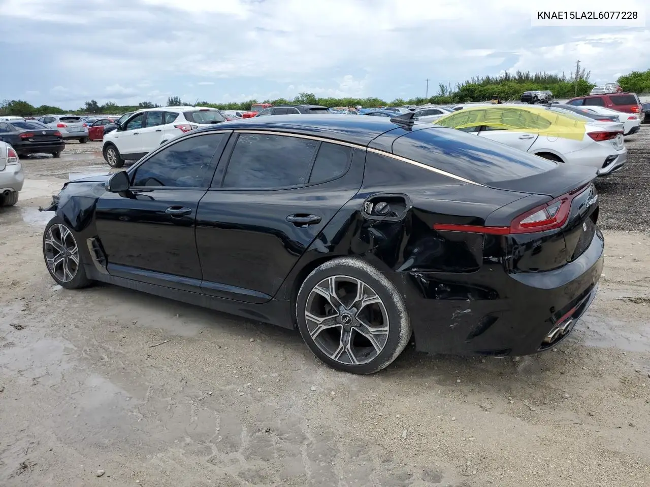 2020 Kia Stinger VIN: KNAE15LA2L6077228 Lot: 62524525