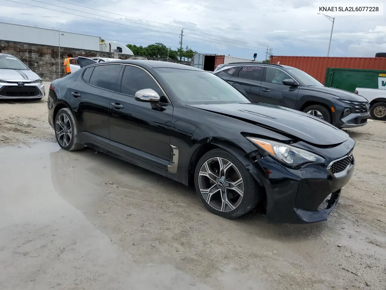 2020 Kia Stinger VIN: KNAE15LA2L6077228 Lot: 62524525
