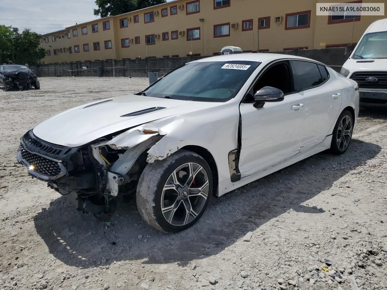 2020 Kia Stinger VIN: KNAE15LA9L6083060 Lot: 62824085