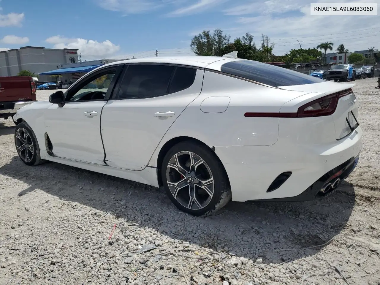 2020 Kia Stinger VIN: KNAE15LA9L6083060 Lot: 62824085