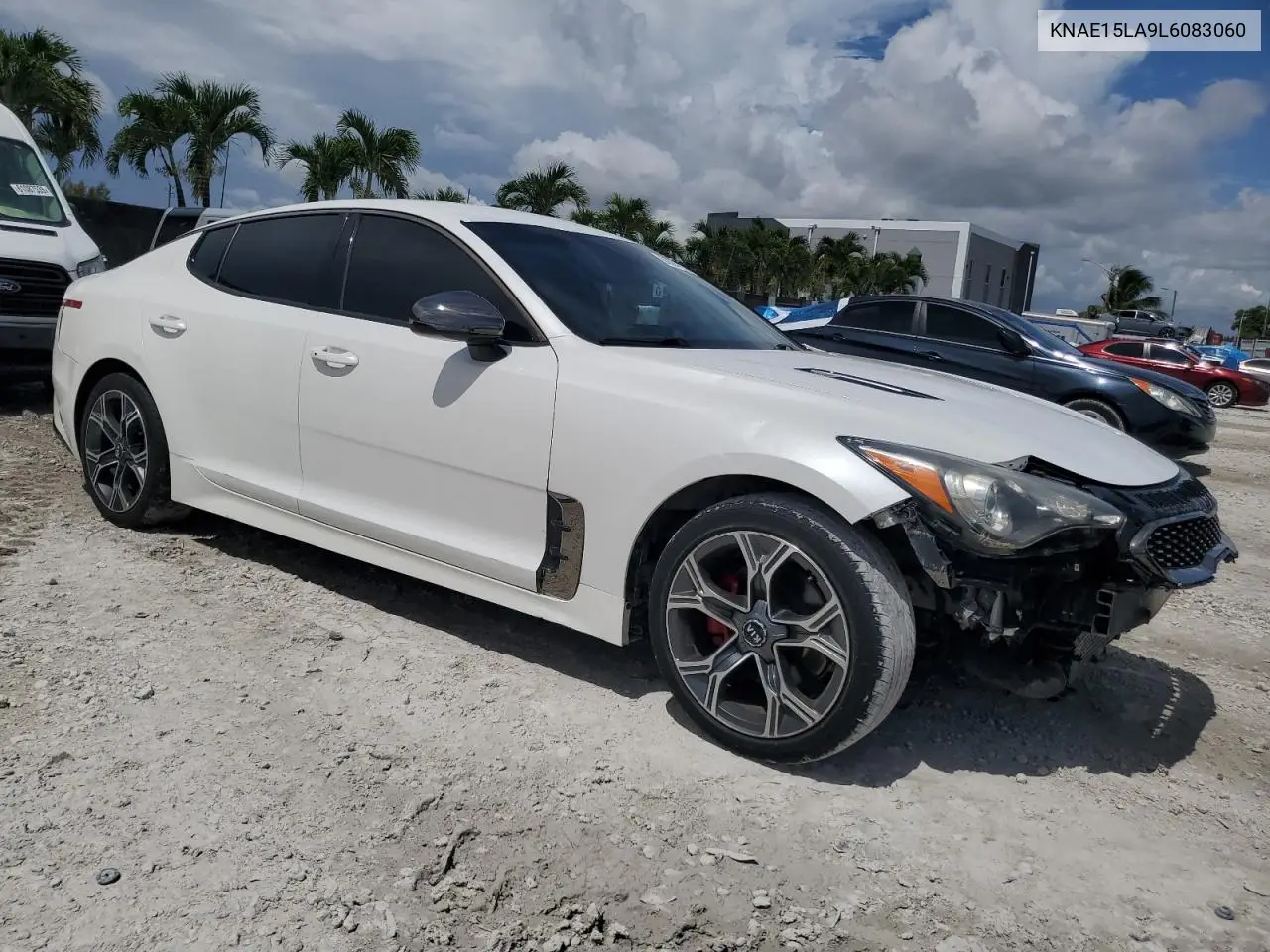 2020 Kia Stinger VIN: KNAE15LA9L6083060 Lot: 62824085