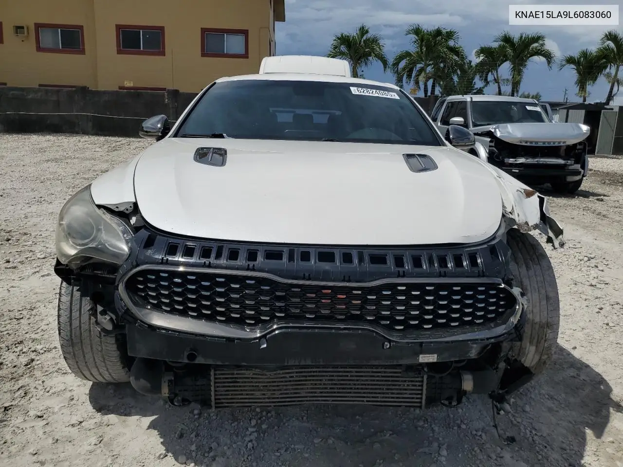 2020 Kia Stinger VIN: KNAE15LA9L6083060 Lot: 62824085