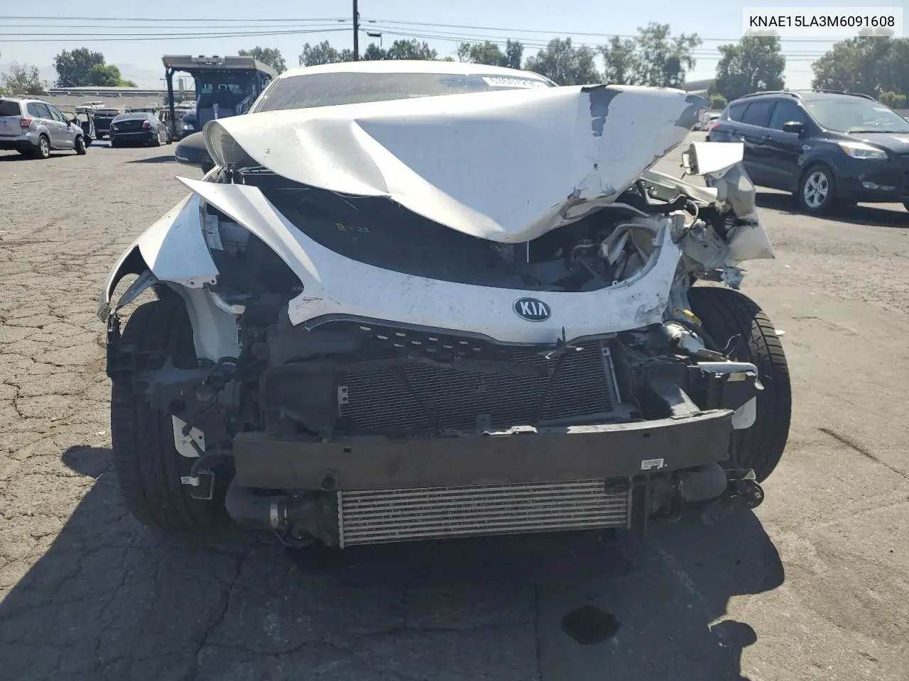 2021 Kia Stinger VIN: KNAE15LA3M6091608 Lot: 63607295