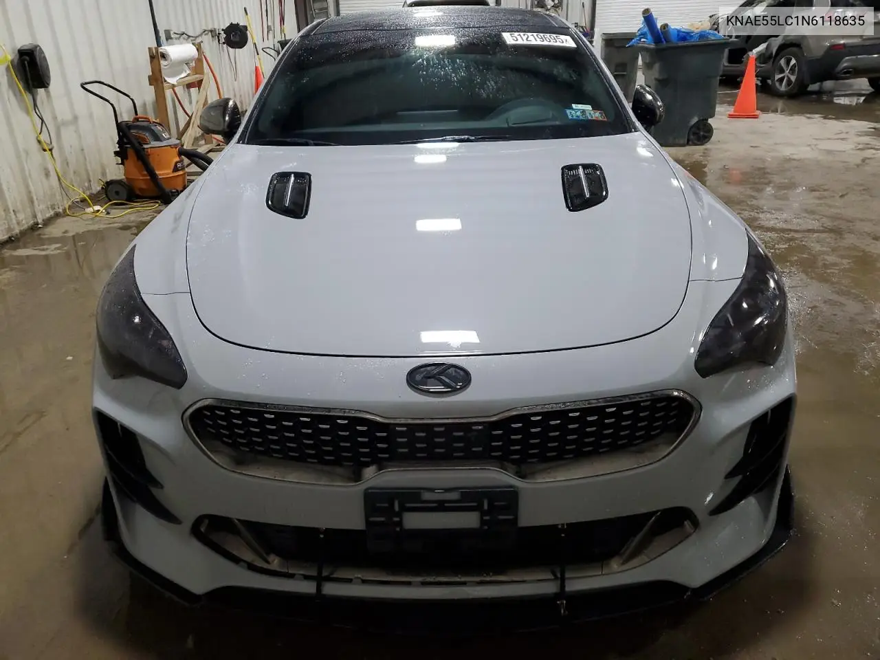 2022 Kia Stinger Gt2 VIN: KNAE55LC1N6118635 Lot: 51219695