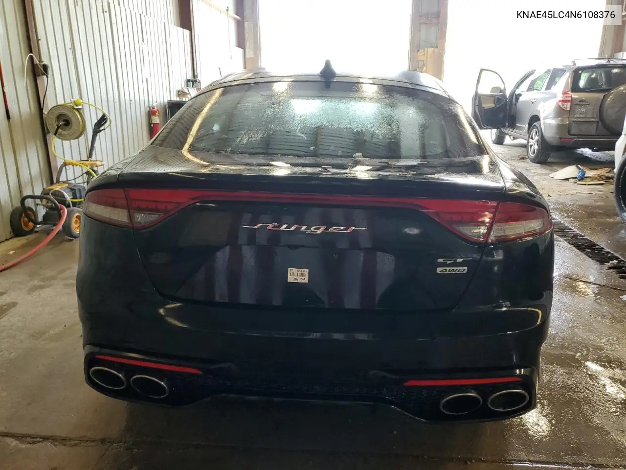 2022 Kia Stinger Gt1 VIN: KNAE45LC4N6108376 Lot: 63427465