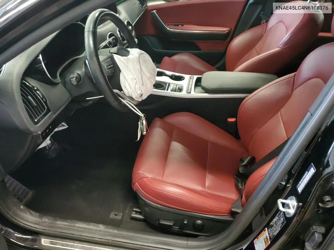 2022 Kia Stinger Gt1 VIN: KNAE45LC4N6108376 Lot: 63427465