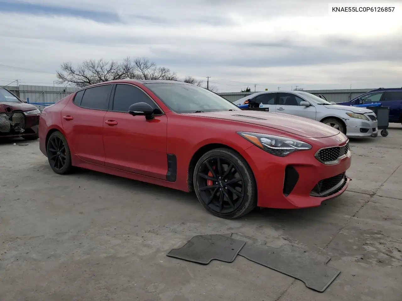 2023 Kia Stinger Gt2 VIN: KNAE55LC0P6126857 Lot: 49158375