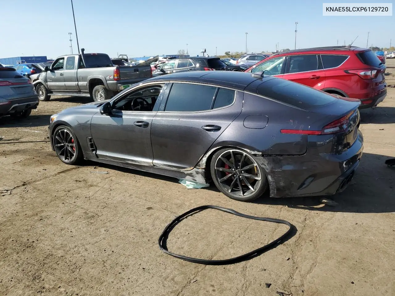 2023 Kia Stinger Gt2 VIN: KNAE55LCXP6129720 Lot: 76971284