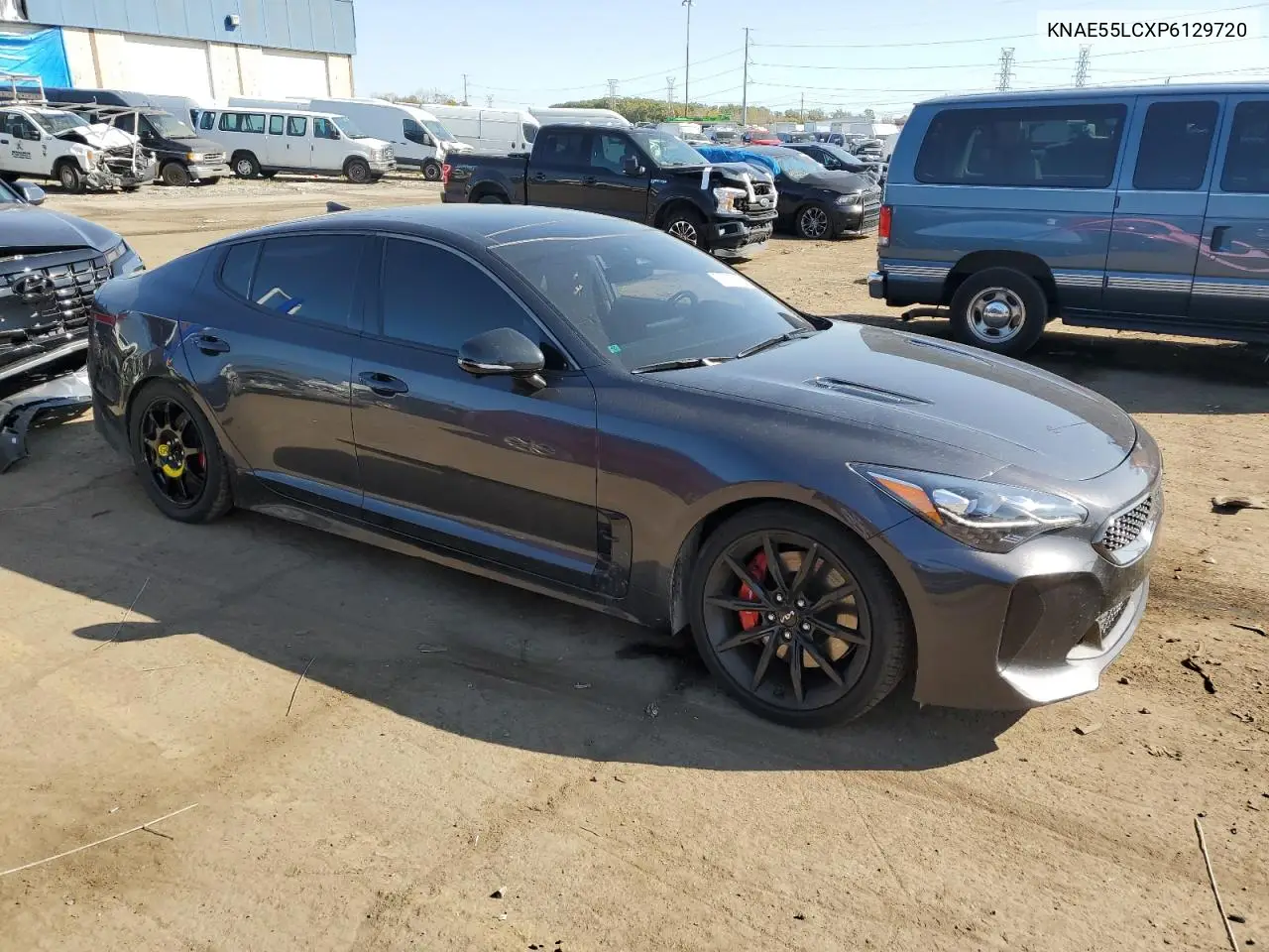 2023 Kia Stinger Gt2 VIN: KNAE55LCXP6129720 Lot: 76971284