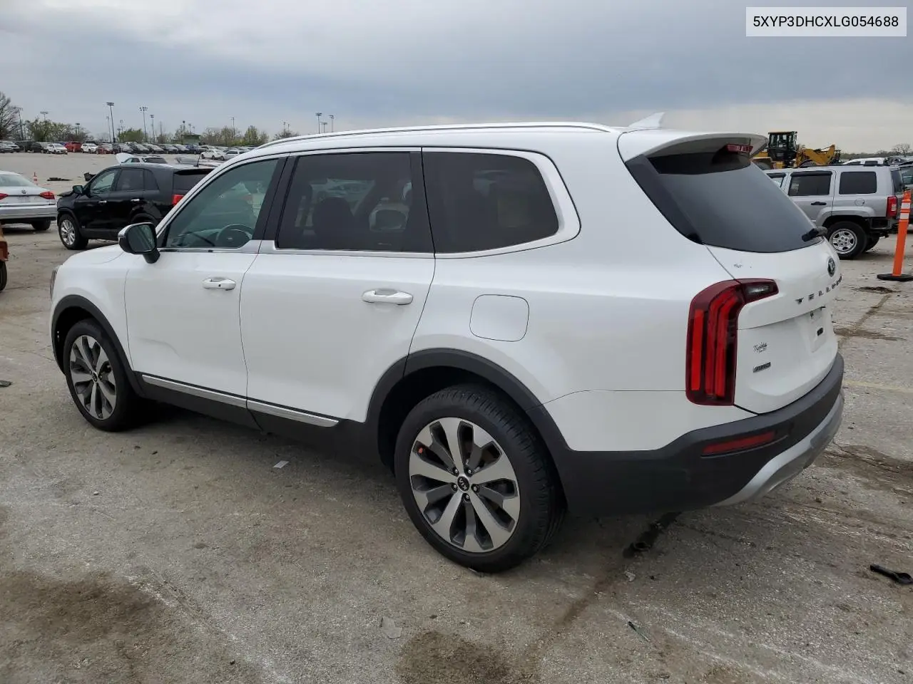 2020 Kia Telluride Ex VIN: 5XYP3DHCXLG054688 Lot: 52090345