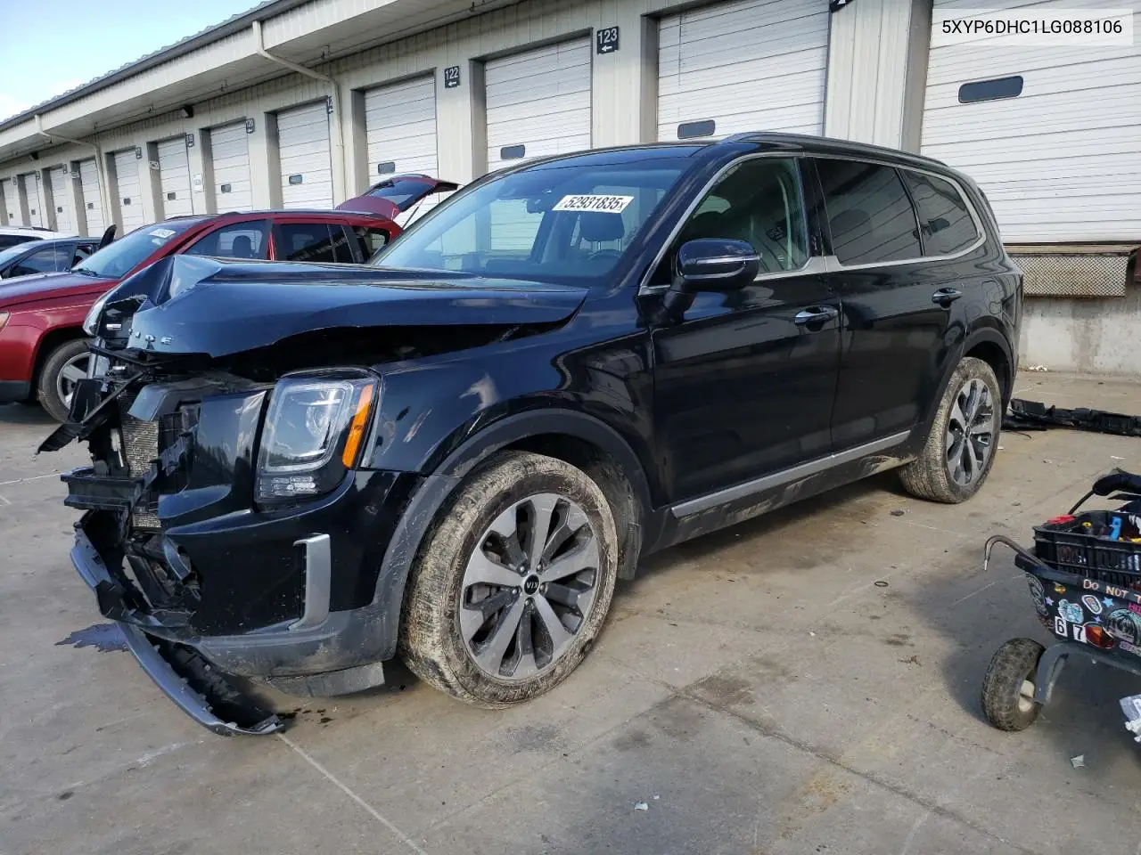 2020 Kia Telluride S VIN: 5XYP6DHC1LG088106 Lot: 52931835