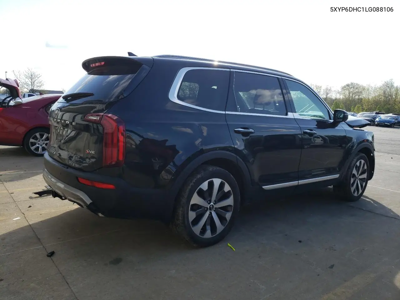 2020 Kia Telluride S VIN: 5XYP6DHC1LG088106 Lot: 52931835