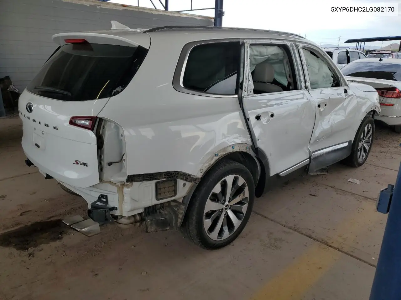2020 Kia Telluride S VIN: 5XYP6DHC2LG082170 Lot: 52968465