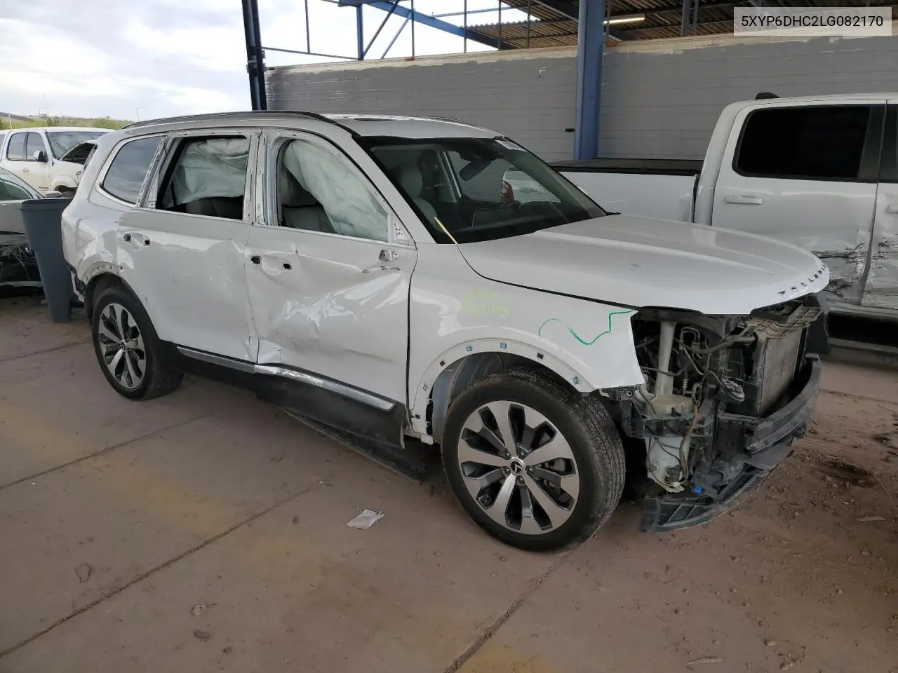 2020 Kia Telluride S VIN: 5XYP6DHC2LG082170 Lot: 52968465