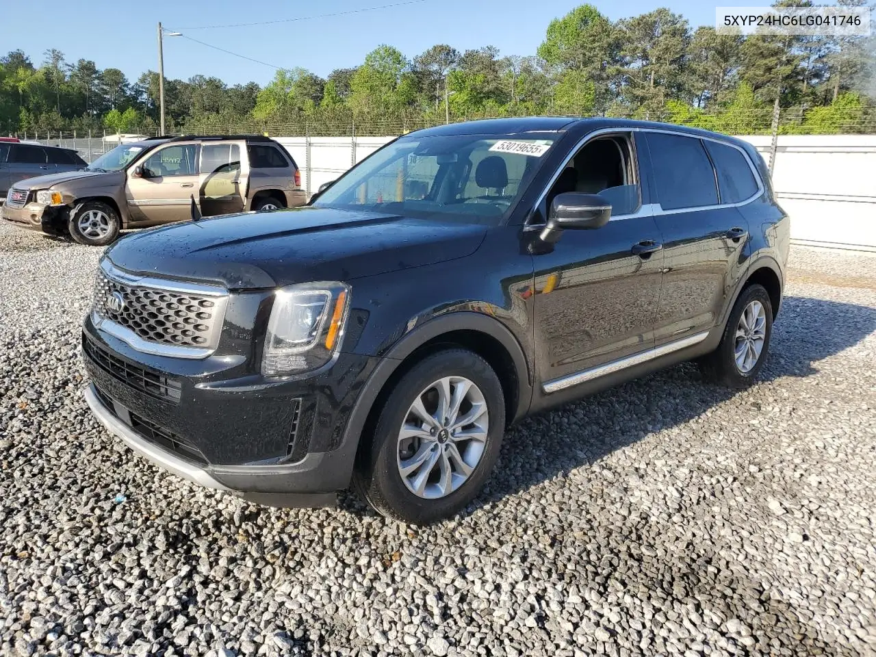 2020 Kia Telluride Lx VIN: 5XYP24HC6LG041746 Lot: 53019655