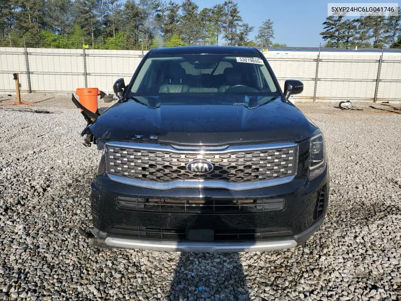 2020 Kia Telluride Lx VIN: 5XYP24HC6LG041746 Lot: 53019655