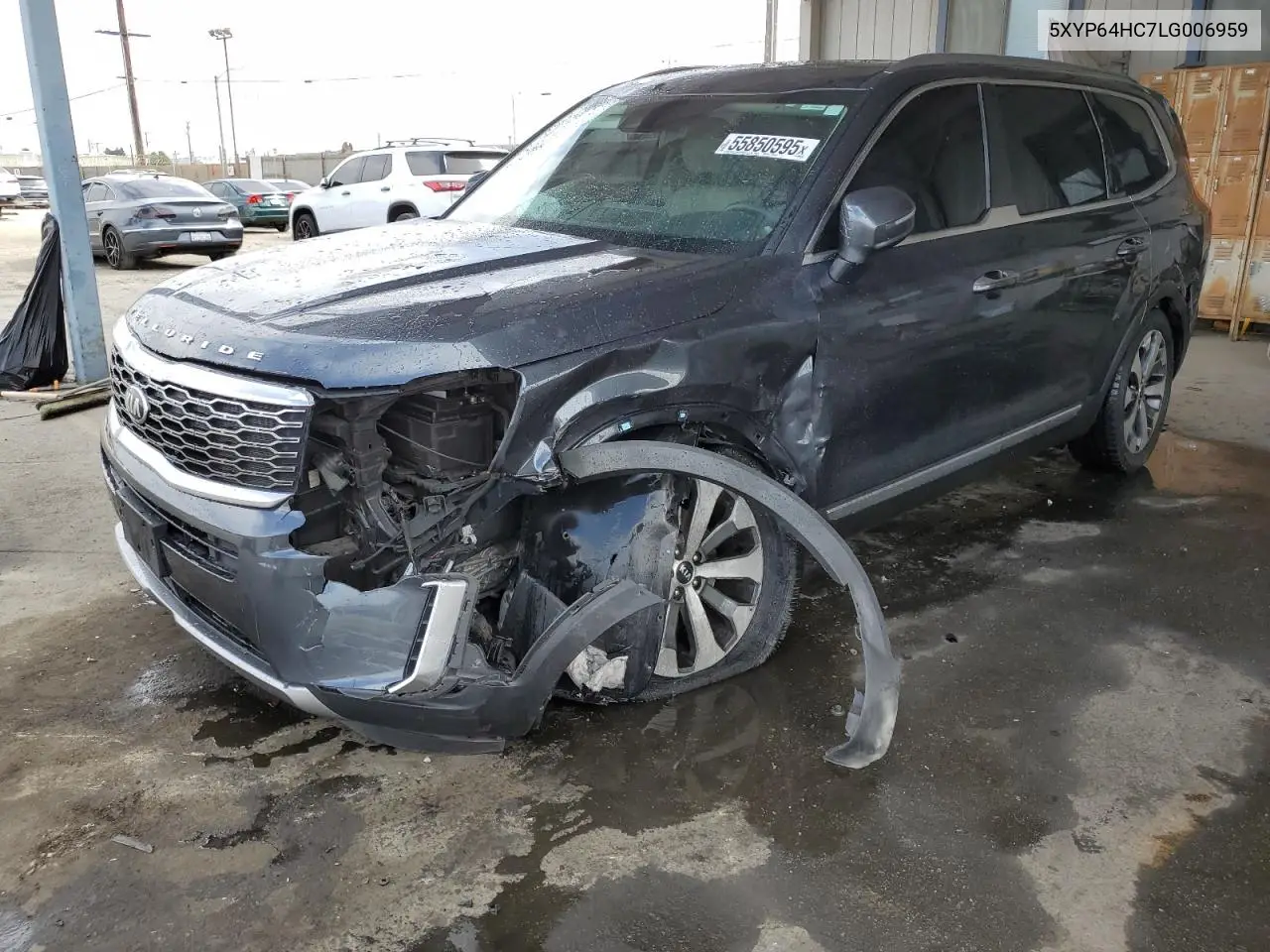 2020 Kia Telluride S VIN: 5XYP64HC7LG006959 Lot: 55850595