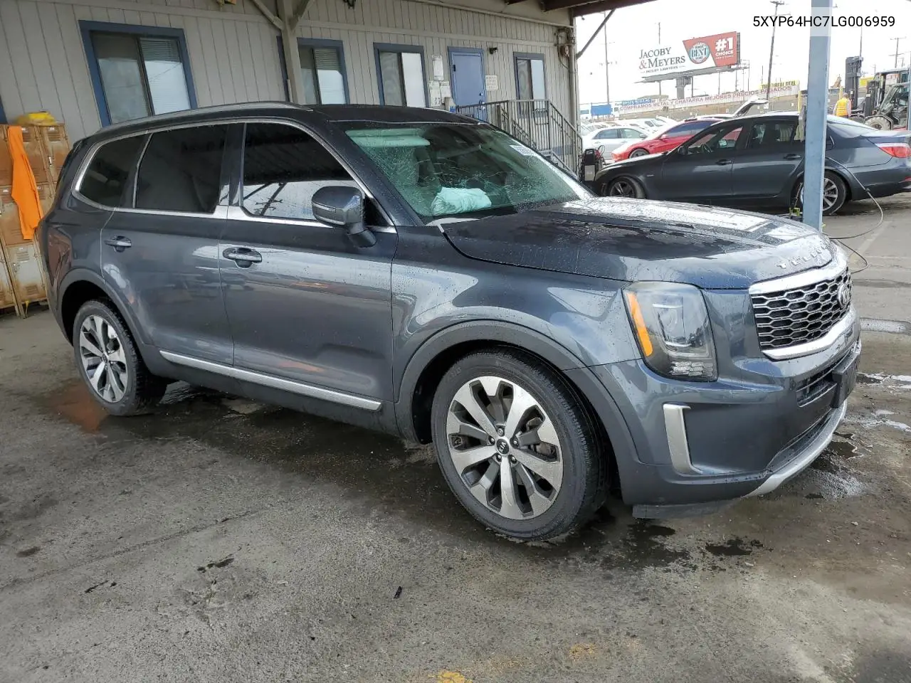 2020 Kia Telluride S VIN: 5XYP64HC7LG006959 Lot: 55850595