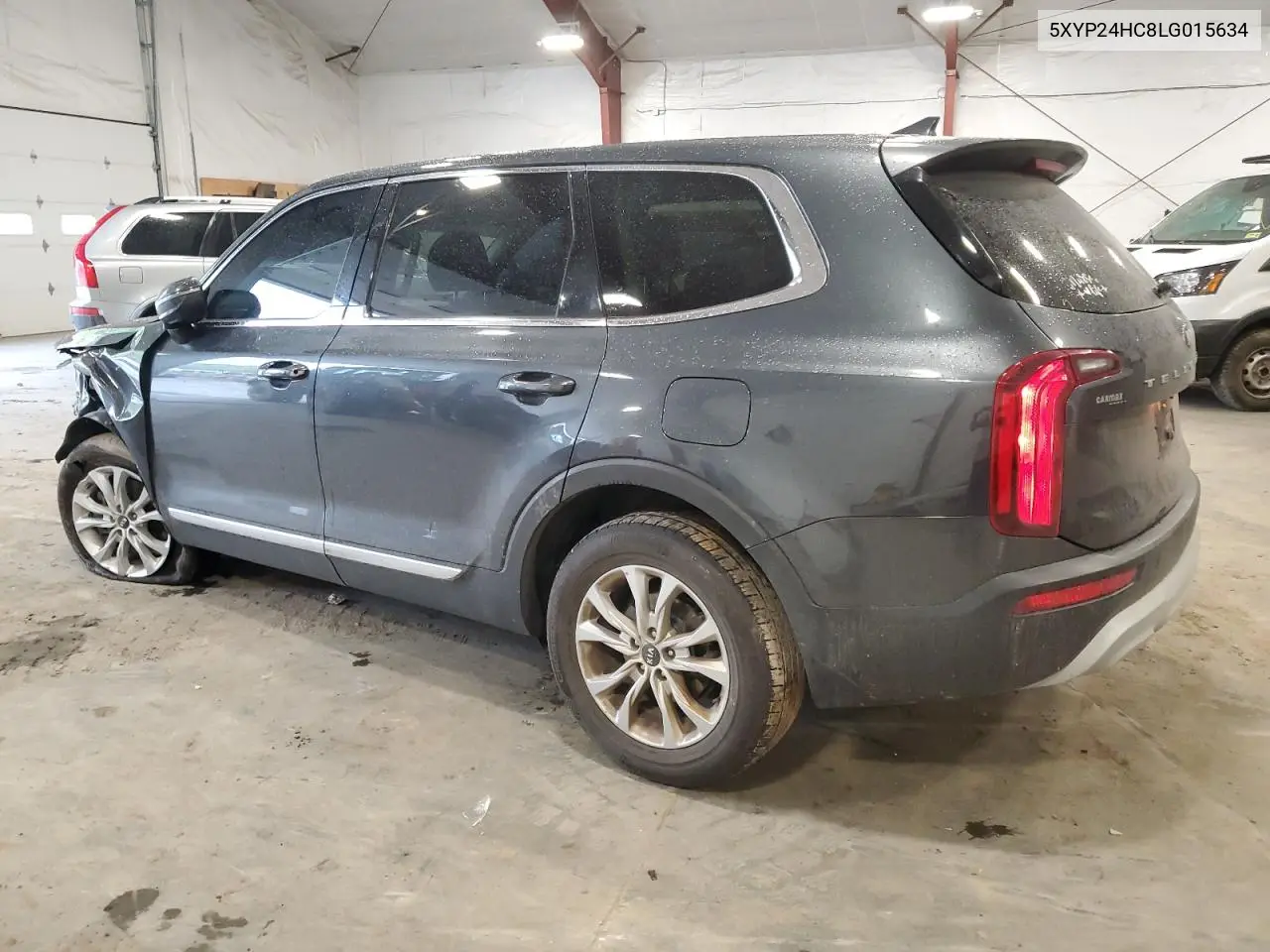 2020 Kia Telluride Lx VIN: 5XYP24HC8LG015634 Lot: 55901705