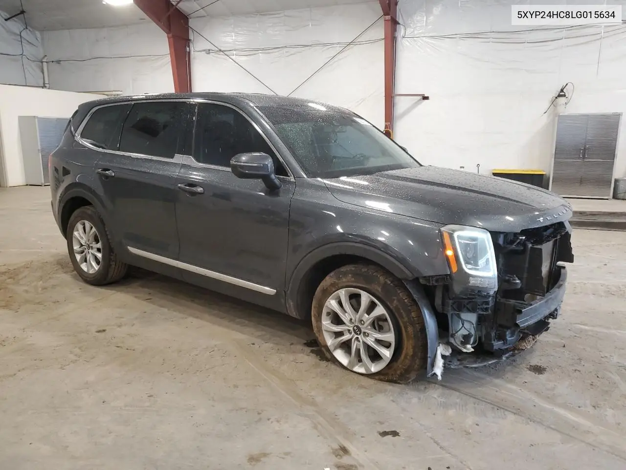 2020 Kia Telluride Lx VIN: 5XYP24HC8LG015634 Lot: 55901705