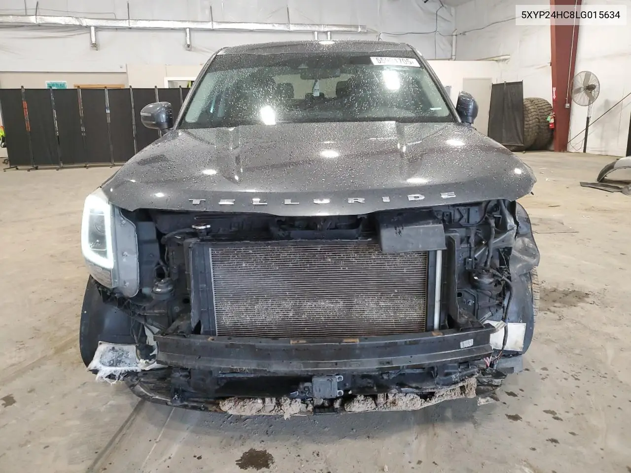 2020 Kia Telluride Lx VIN: 5XYP24HC8LG015634 Lot: 55901705