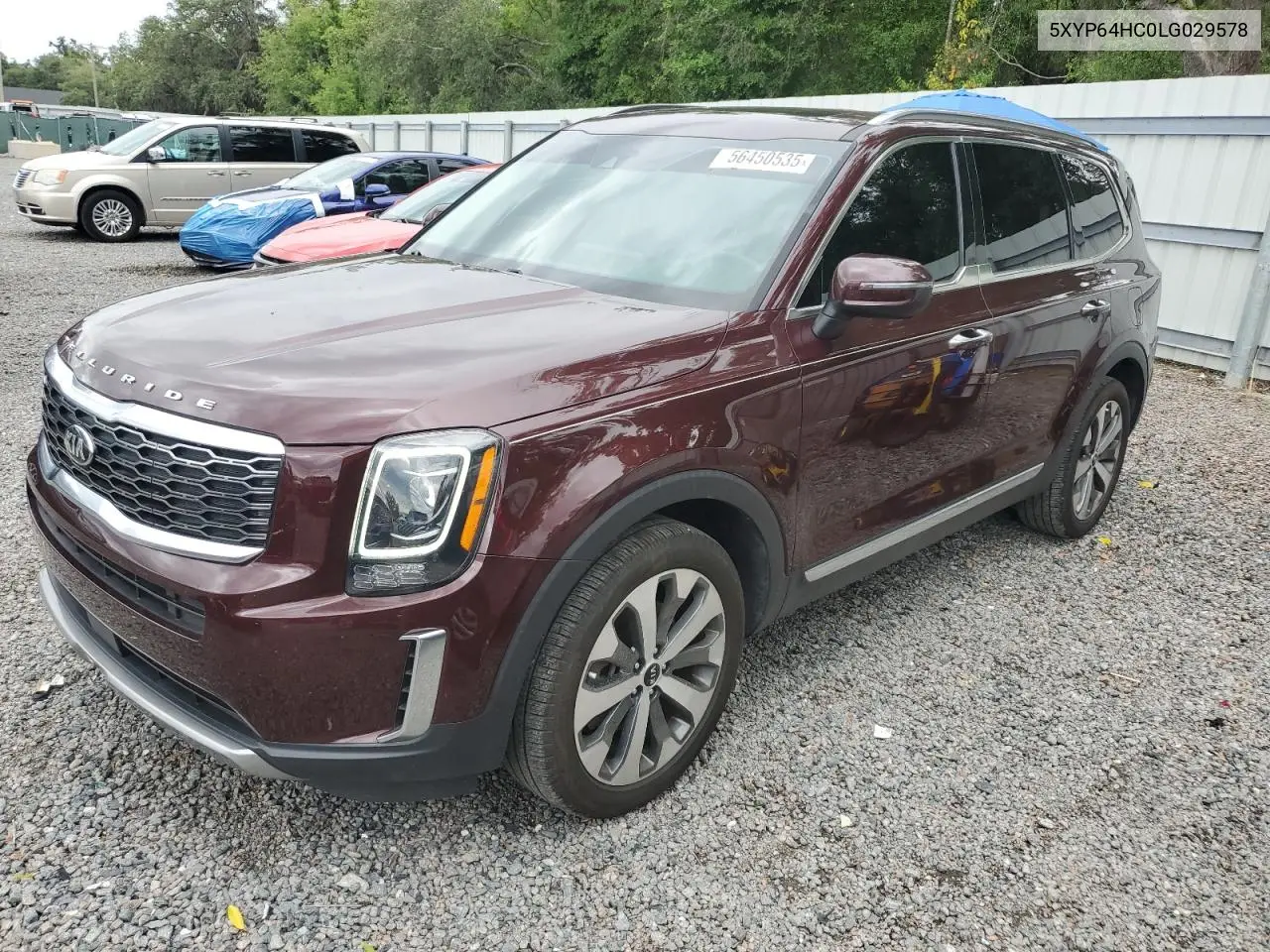 2020 Kia Telluride S VIN: 5XYP64HC0LG029578 Lot: 56450535