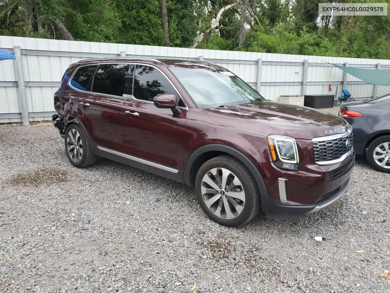 2020 Kia Telluride S VIN: 5XYP64HC0LG029578 Lot: 56450535