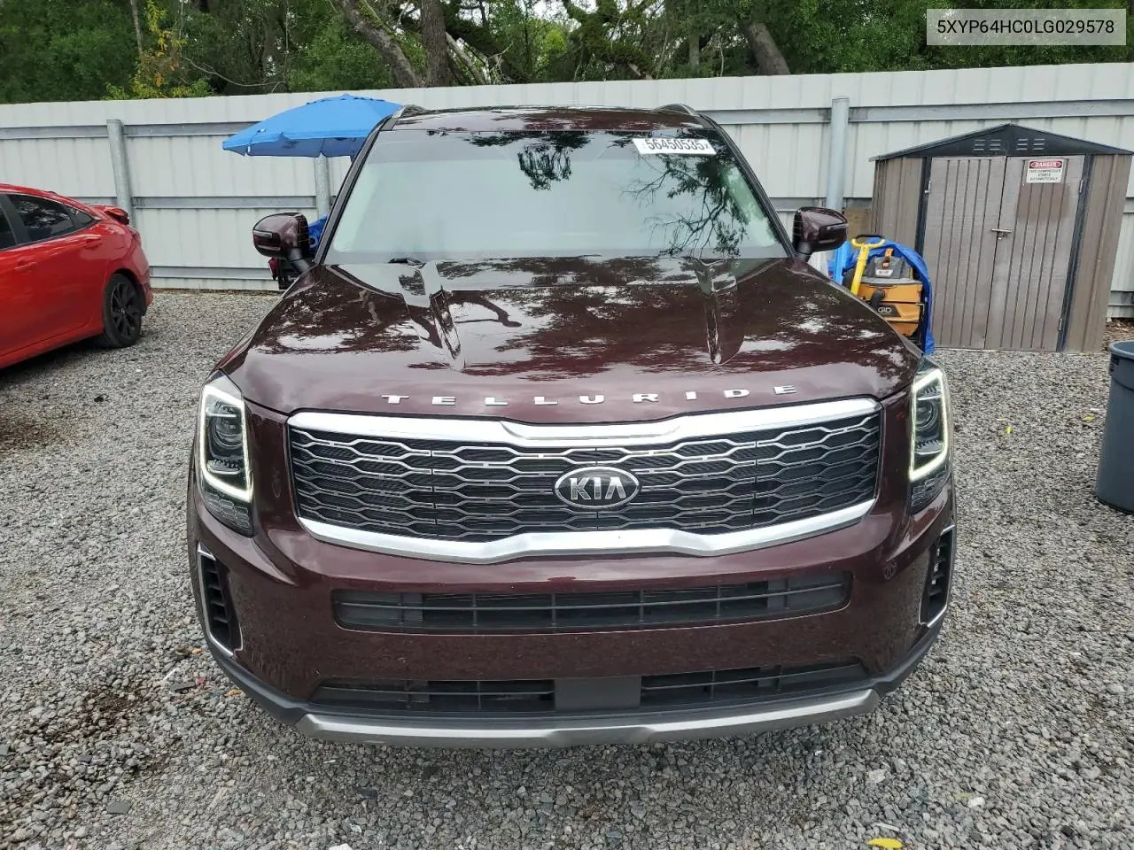 2020 Kia Telluride S VIN: 5XYP64HC0LG029578 Lot: 56450535