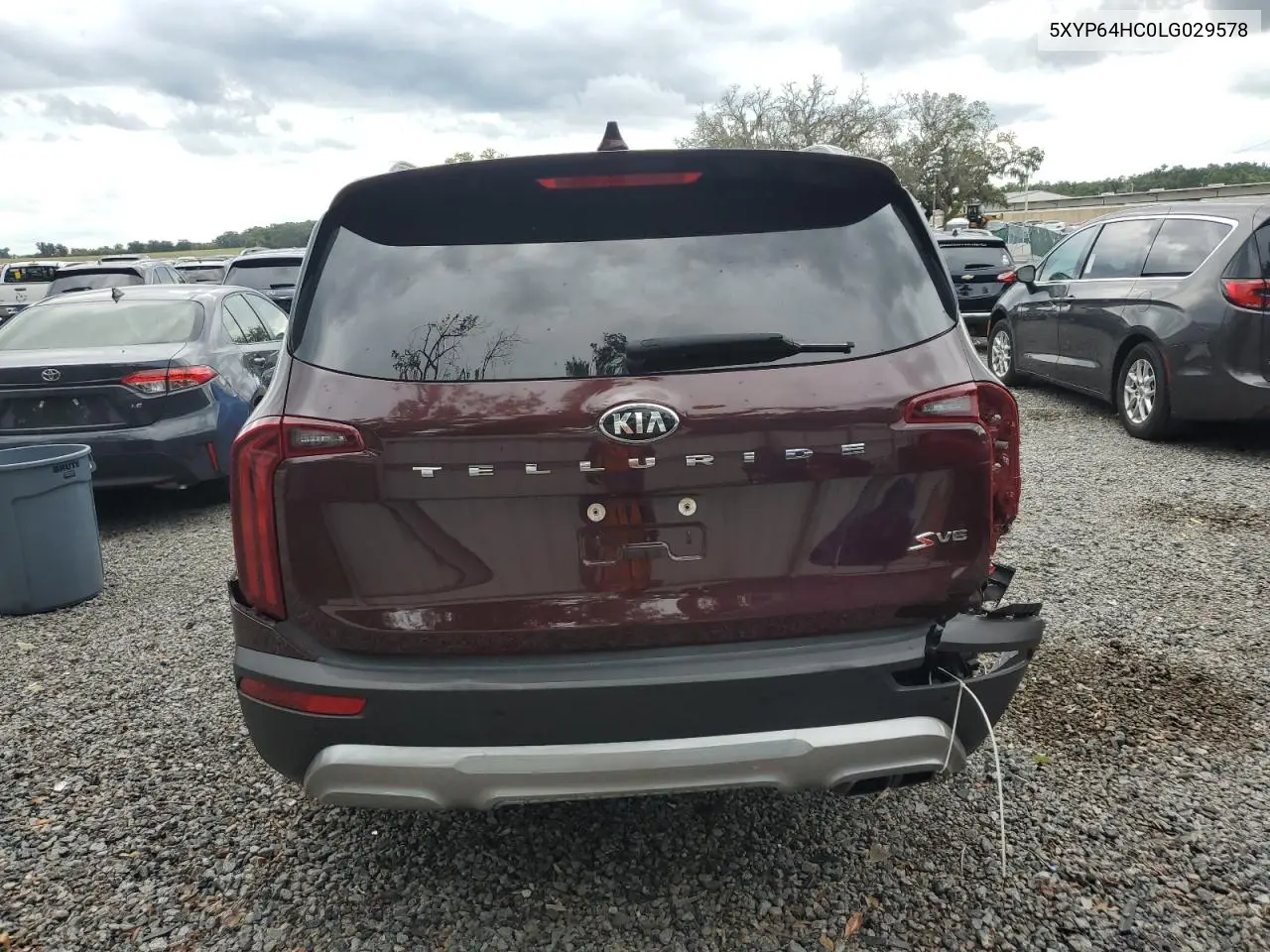 2020 Kia Telluride S VIN: 5XYP64HC0LG029578 Lot: 56450535