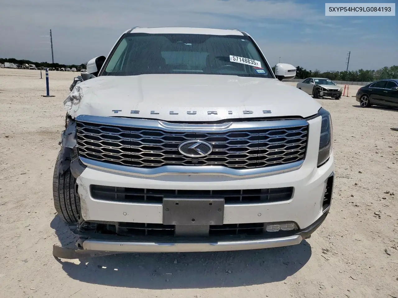 2020 Kia Telluride Sx VIN: 5XYP54HC9LG084193 Lot: 57148835