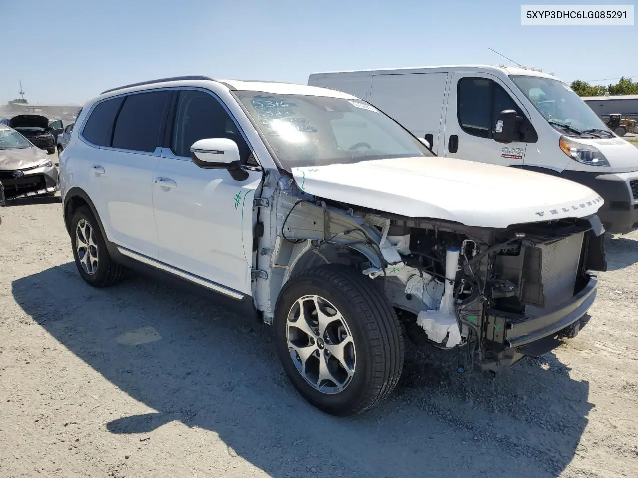 2020 Kia Telluride Ex VIN: 5XYP3DHC6LG085291 Lot: 60754565