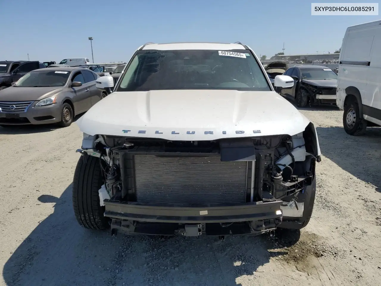 2020 Kia Telluride Ex VIN: 5XYP3DHC6LG085291 Lot: 60754565