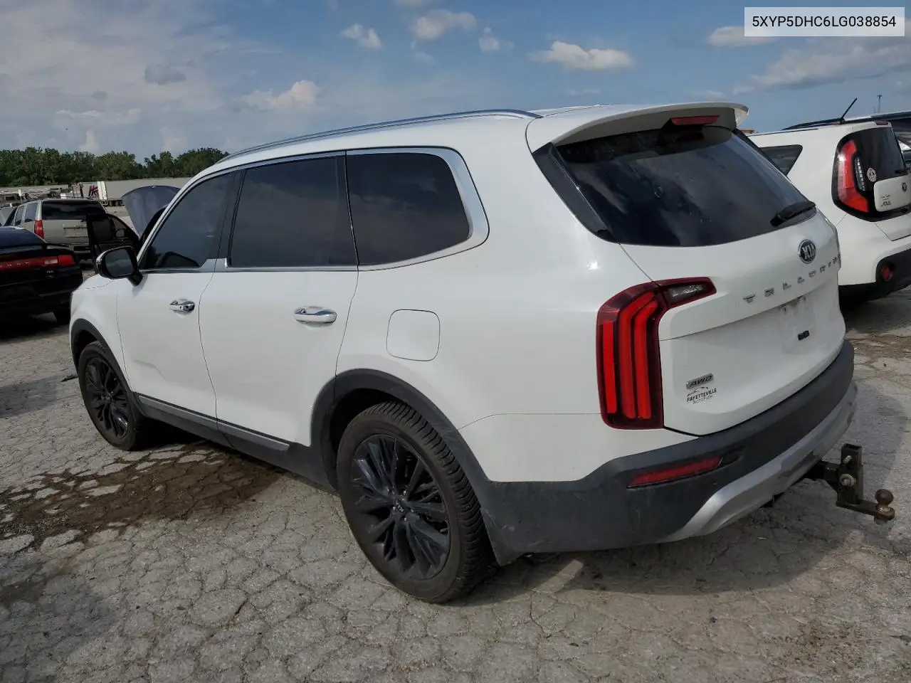 2020 Kia Telluride Sx VIN: 5XYP5DHC6LG038854 Lot: 61001325