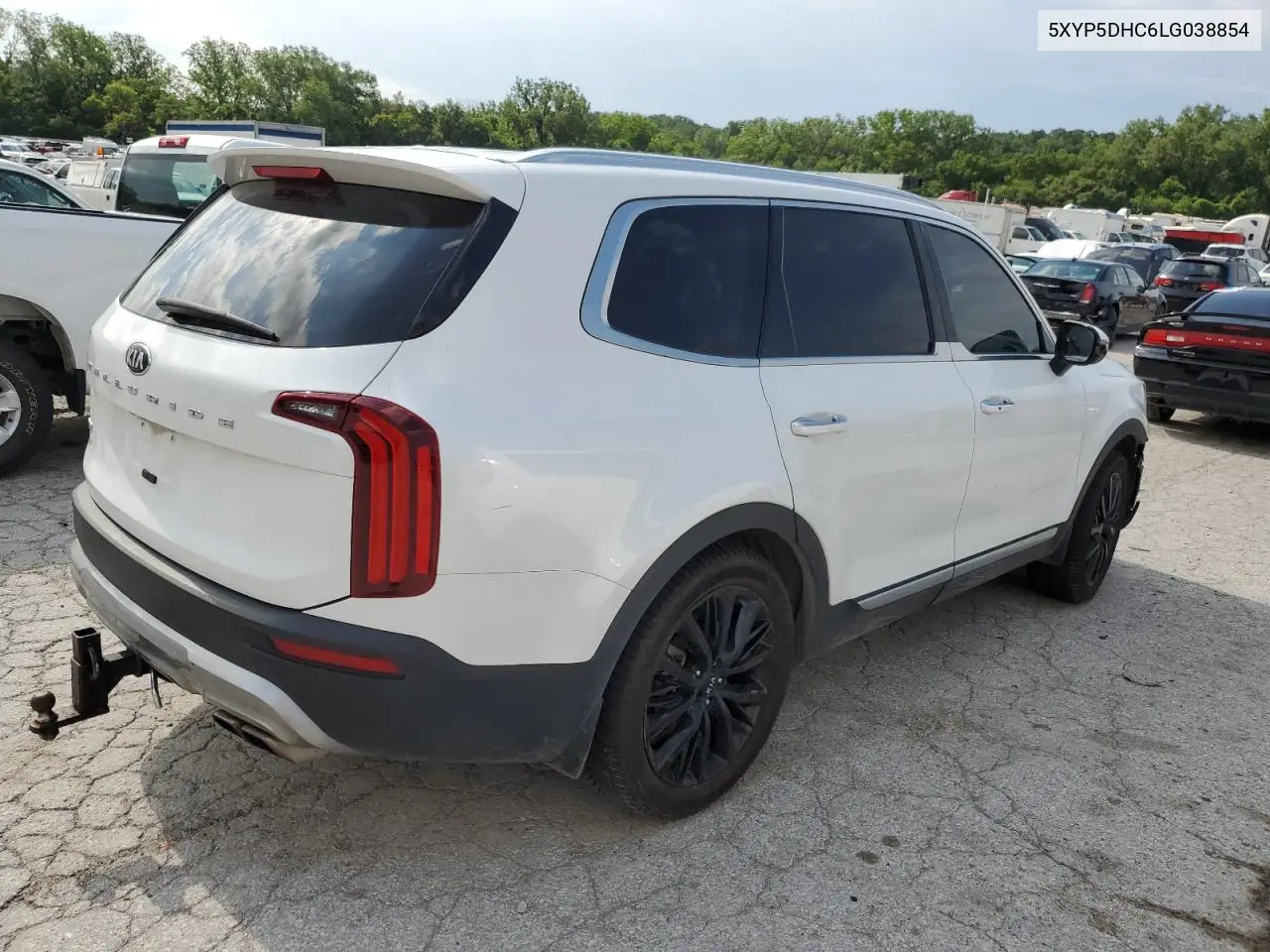2020 Kia Telluride Sx VIN: 5XYP5DHC6LG038854 Lot: 61001325