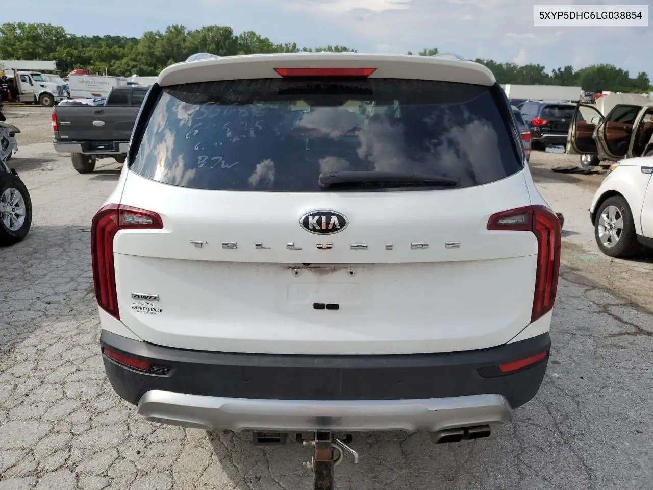 2020 Kia Telluride Sx VIN: 5XYP5DHC6LG038854 Lot: 61001325
