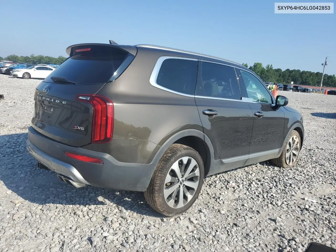 2020 Kia Telluride S VIN: 5XYP64HC6LG042853 Lot: 61761305