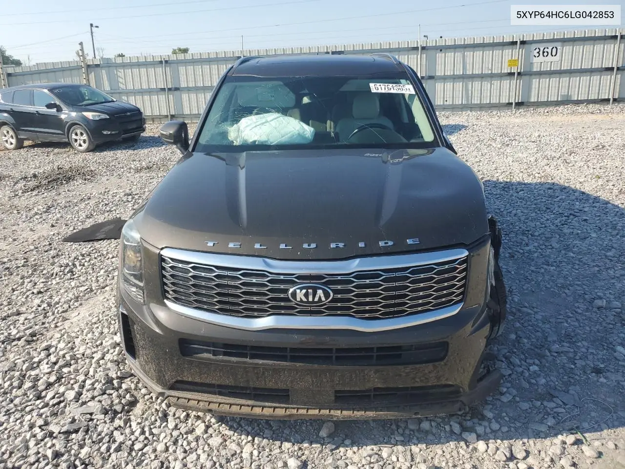 2020 Kia Telluride S VIN: 5XYP64HC6LG042853 Lot: 61761305