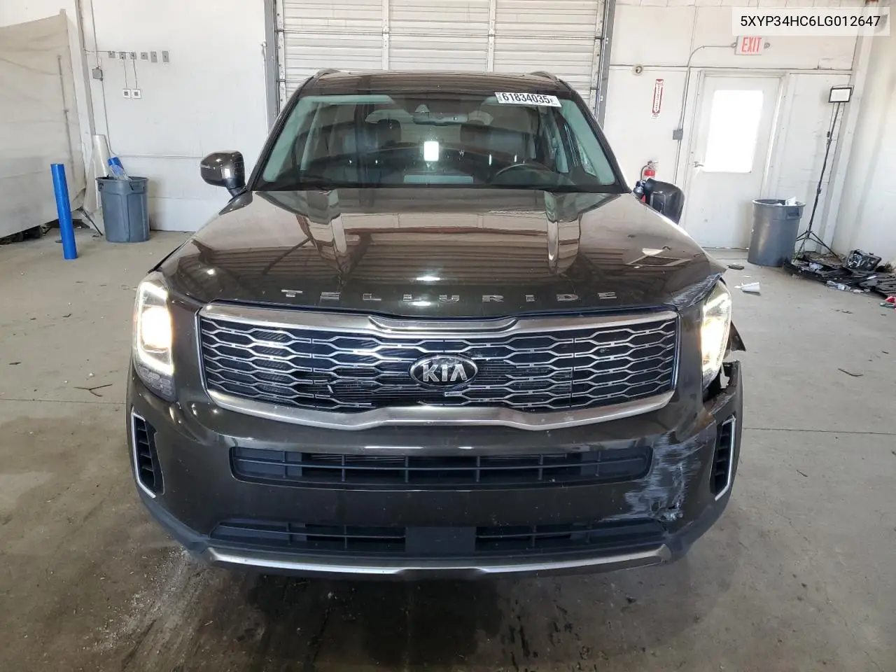 2020 Kia Telluride Ex VIN: 5XYP34HC6LG012647 Lot: 61834035
