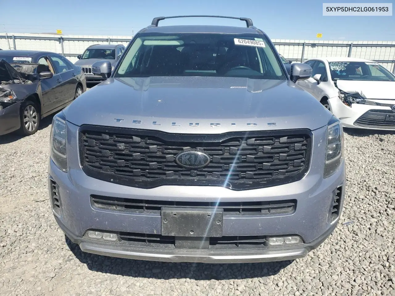 2020 Kia Telluride Sx VIN: 5XYP5DHC2LG061953 Lot: 62049085
