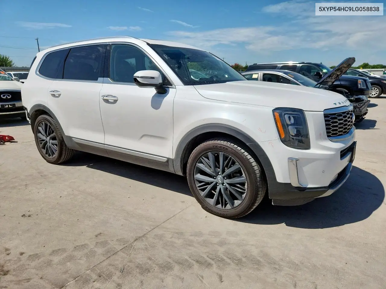 2020 Kia Telluride Sx VIN: 5XYP54HC9LG058838 Lot: 62091885