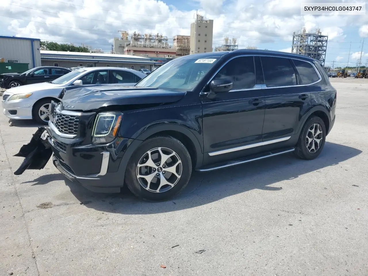 2020 Kia Telluride Ex VIN: 5XYP34HC0LG043747 Lot: 62187155